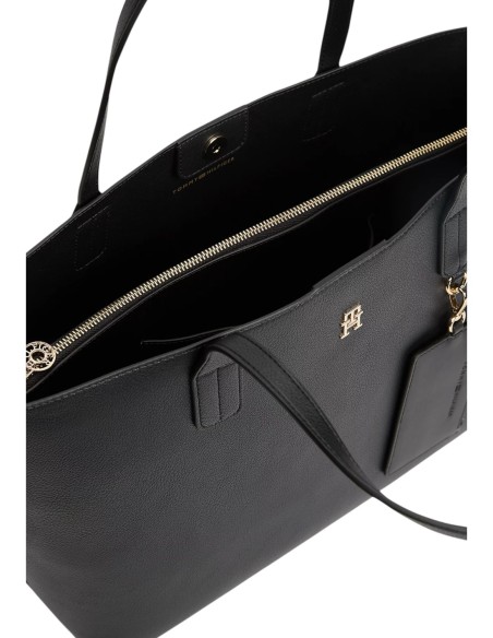 Tommy Hilfiger sac femme noir tote | choixmode.fr