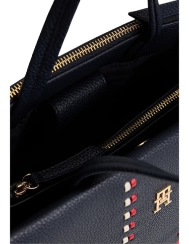Tommy Hilfiger sac femme bleu satchel | choixmode.fr