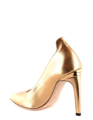 Pinko escarpins femme dorés cuir | choixmode.fr