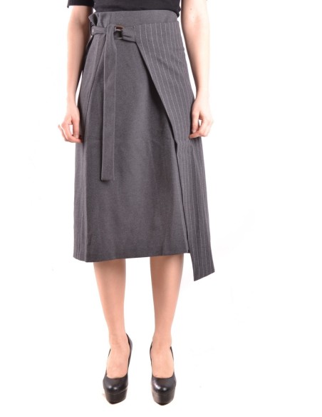 Pinko jupe femme grise boucle | choixmode.fr