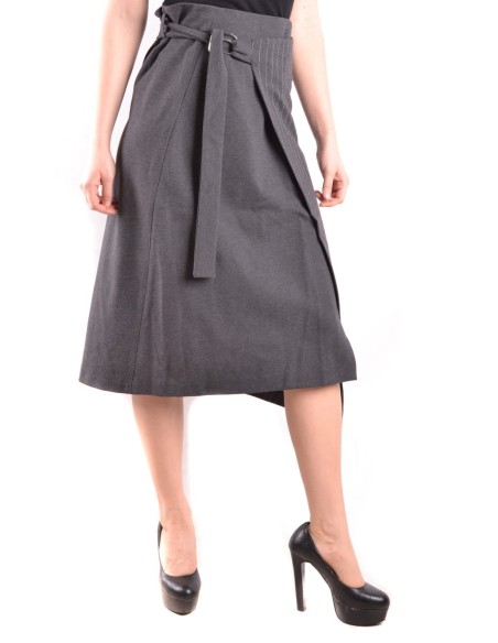 Pinko jupe femme grise boucle | choixmode.fr
