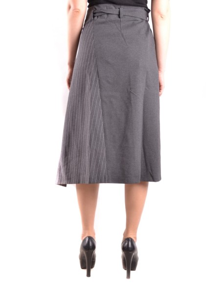 Pinko jupe femme grise boucle | choixmode.fr