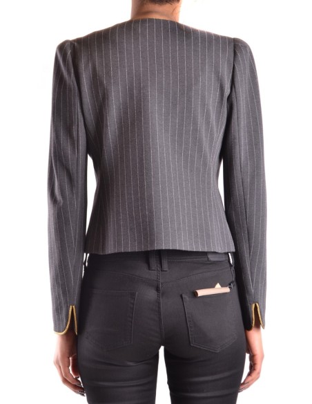 Pinko veste femme grise rayée | choixmode.fr