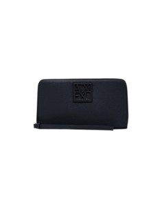 Armani Exchange portefeuille femme noir format long | ChoixMode
