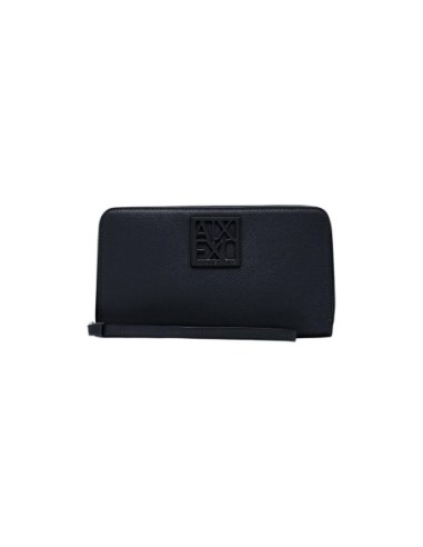 Armani Exchange portefeuille femme noir format long | ChoixMode