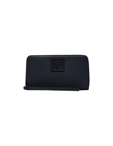 Armani Exchange portefeuille femme noir format long | ChoixMode