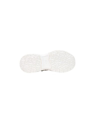 Armani Exchange baskets femme blanches cuir géométrique | ChoixMode