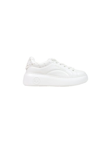 Armani Exchange baskets femme blanches bout rond | ChoixMode