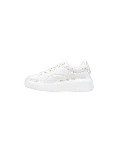 Armani Exchange baskets femme blanches bout rond | ChoixMode