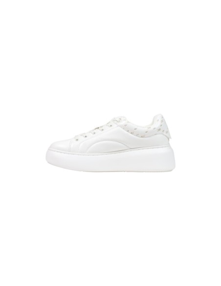 Armani Exchange baskets femme blanches bout rond | ChoixMode