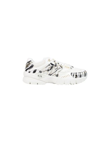 Armani Exchange baskets femme noires imprimées | ChoixMode