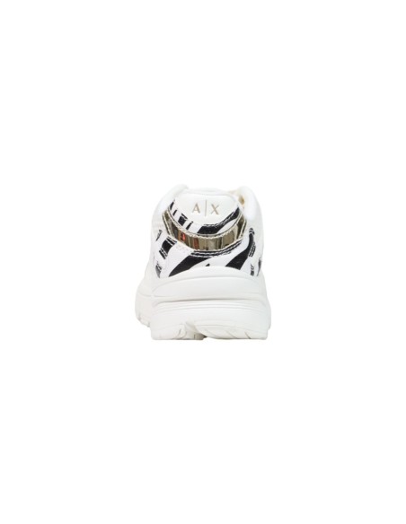 Armani Exchange baskets femme noires imprimées | ChoixMode