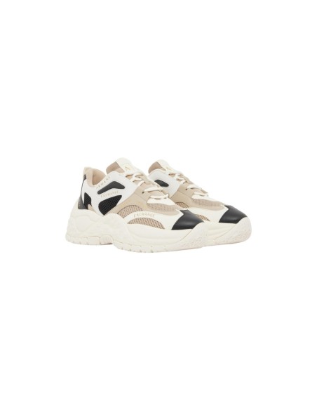 Armani Exchange baskets femme beiges sportives | ChoixMode