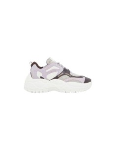 Armani Exchange baskets femme lilas géométriques | ChoixMode