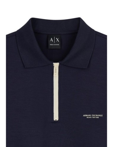 Armani Exchange sweat homme bleu modal stretch | ChoixMode