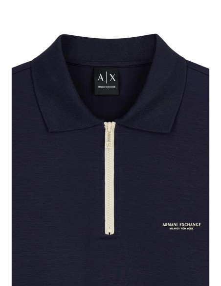 Armani Exchange sweat homme bleu modal stretch | ChoixMode