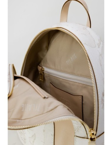 Alviero Martini sac femme blanc imprimé cuir zippé | ChoixMode