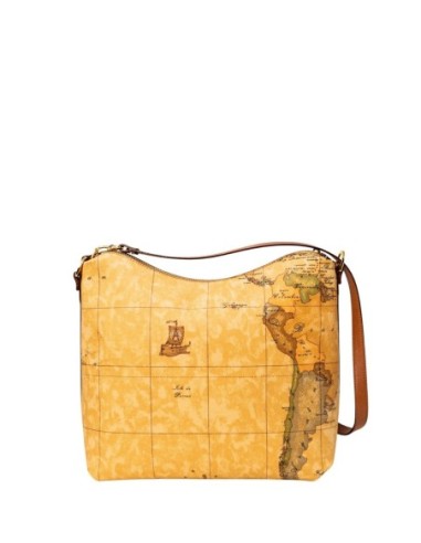 Alviero Martini sac femme beige cuir grand format | ChoixMode