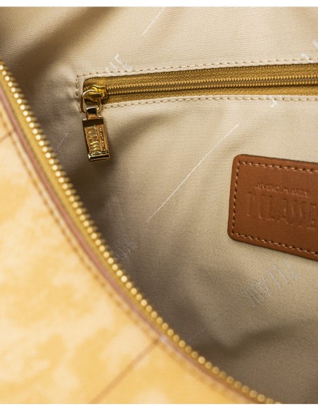 Alviero Martini sac femme beige cuir grand format | ChoixMode