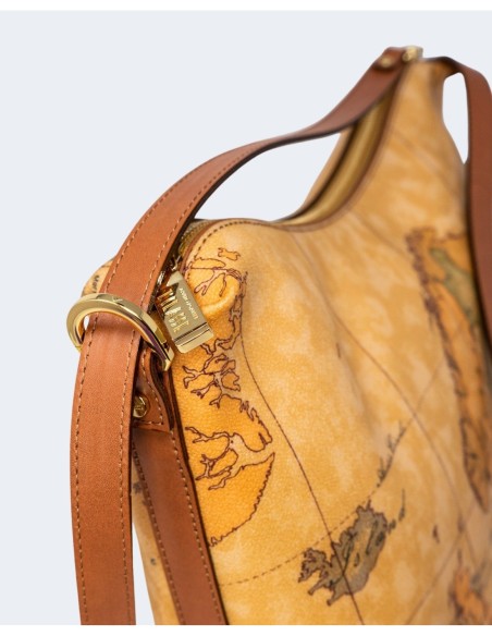 Alviero Martini sac femme beige cuir grand format | ChoixMode