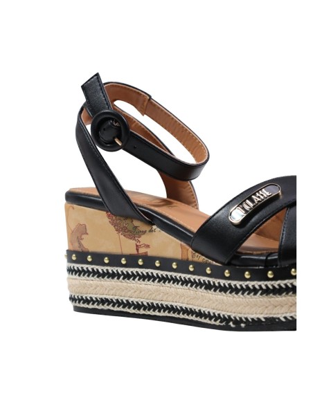 Alviero Martini sandales femme noires plateforme | ChoixMode