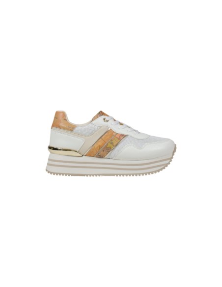 Alviero Martini baskets femme blanches plateforme | ChoixMode