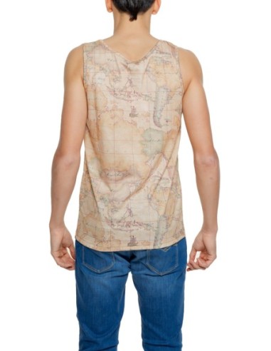 Alviero Martini débardeur homme beige imprimé | ChoixMode