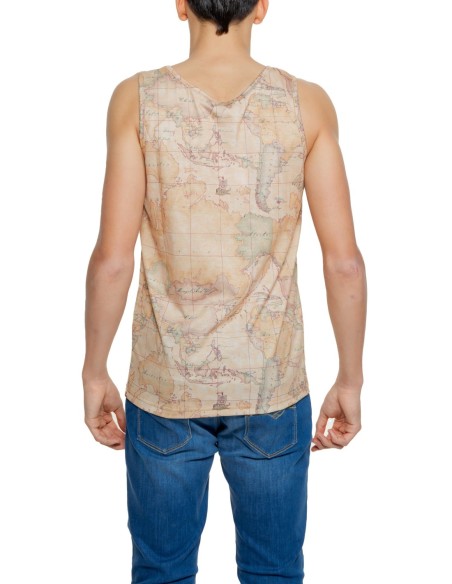 Alviero Martini débardeur homme beige imprimé | ChoixMode