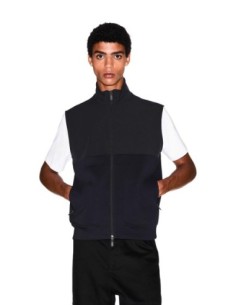 Armani Exchange sweat zippé homme noir poches latérales | ChoixMode