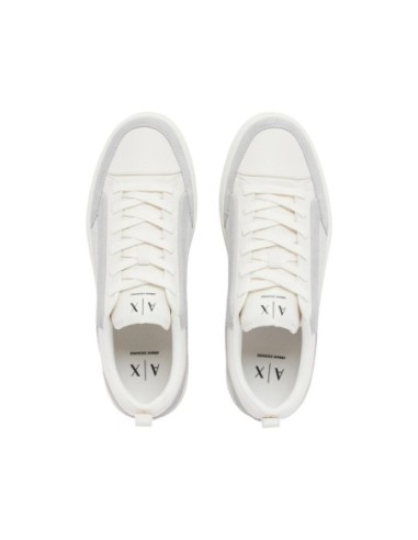 Armani Exchange baskets homme blanches cuir unisexe | ChoixMode