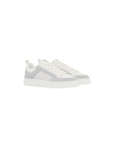 Armani Exchange baskets homme blanches cuir unisexe | ChoixMode