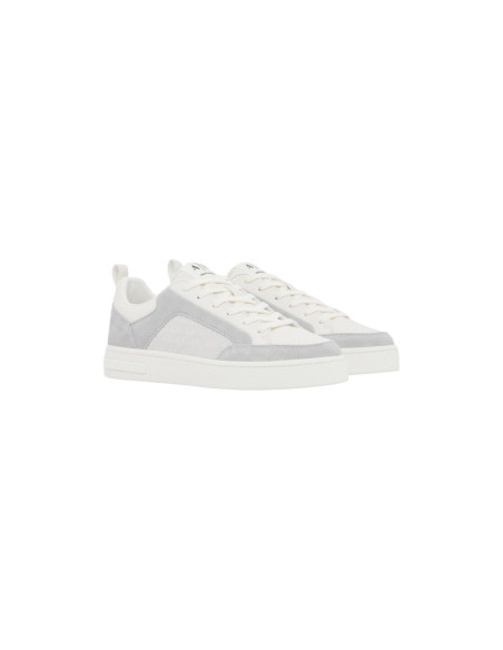 Armani Exchange baskets homme blanches cuir unisexe | ChoixMode
