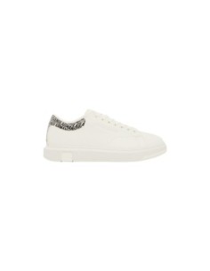 Armani Exchange baskets homme blanches tissu | ChoixMode