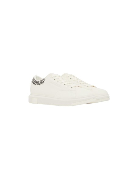 Armani Exchange baskets homme blanches tissu | ChoixMode