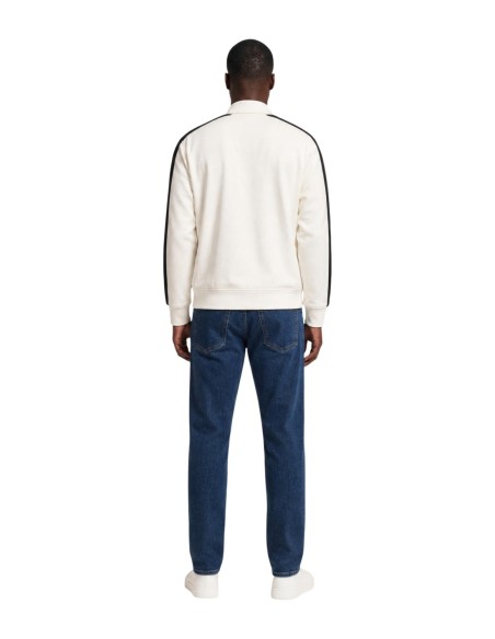 Armani Exchange sweat homme blanc poches latérales | ChoixMode