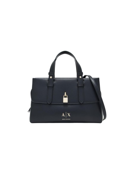 Armani Exchange sac femme noir compact zippé | ChoixMode