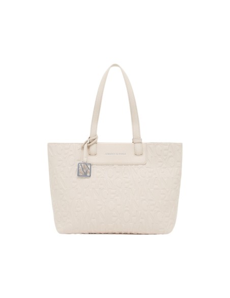 Armani Exchange sac femme beige grand format | ChoixMode