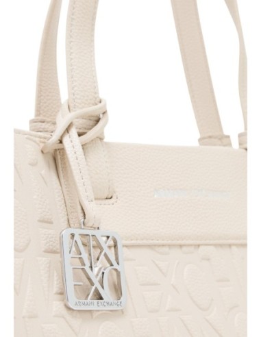 Armani Exchange sac femme beige grand format | ChoixMode