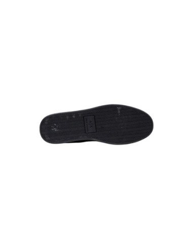 Armani Exchange baskets homme noires cuir moleskine | ChoixMode