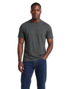 Armani Exchange t-shirt homme gris uni coton | ChoixMode