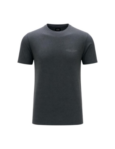 Armani Exchange t-shirt homme gris uni coton | ChoixMode