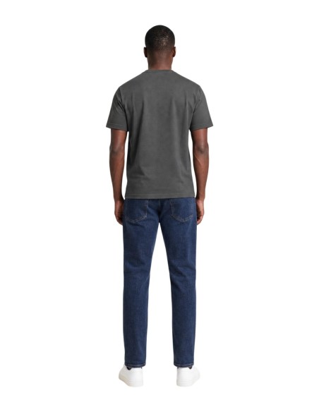 Armani Exchange t-shirt homme gris uni coton | ChoixMode