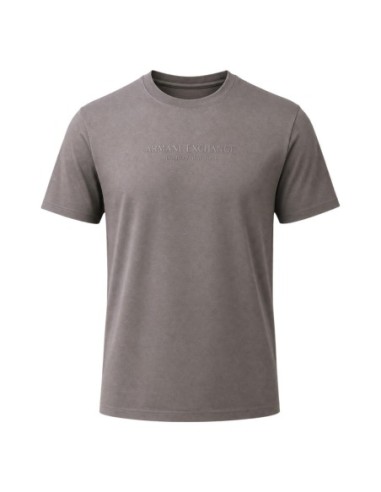 Armani Exchange t-shirt homme marron col classique Vietnam | ChoixMode