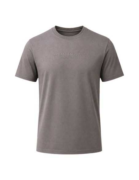 Armani Exchange t-shirt homme marron col classique Vietnam | ChoixMode