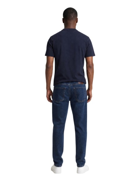 Armani Exchange t-shirt homme bleu imprimé col rond | ChoixMode