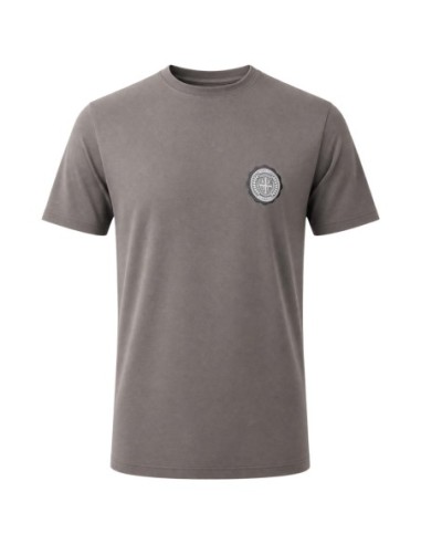Armani Exchange t-shirt homme marron uni col classique | ChoixMode
