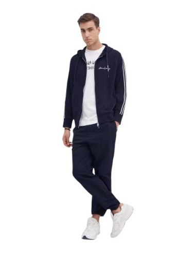 Armani Exchange sweat homme bleu viscose confortable | ChoixMode