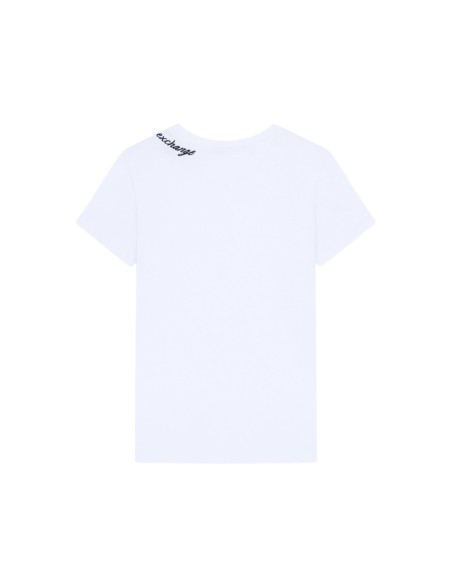 Armani Exchange t-shirt femme blanc uni essentiel | ChoixMode