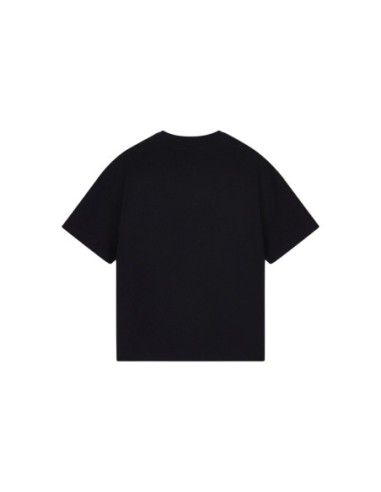 Armani Exchange t-shirt femme noir imprimé coton classique | ChoixMode