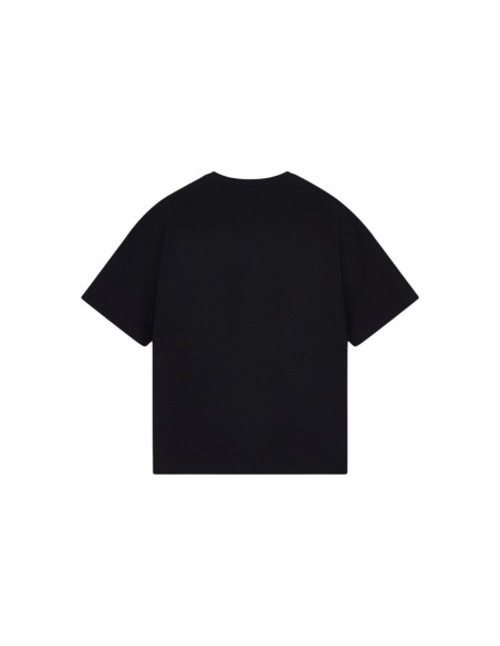 Armani Exchange t-shirt femme noir imprimé coton classique | ChoixMode